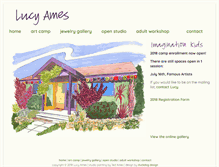 Tablet Screenshot of lucyames.com